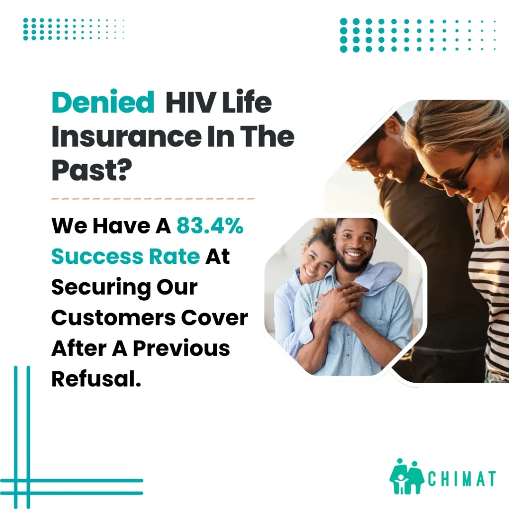 Denied HIV life insurance? Chimat can help.